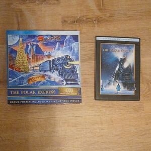 The Polar Express Puzzle and DVD Bundle